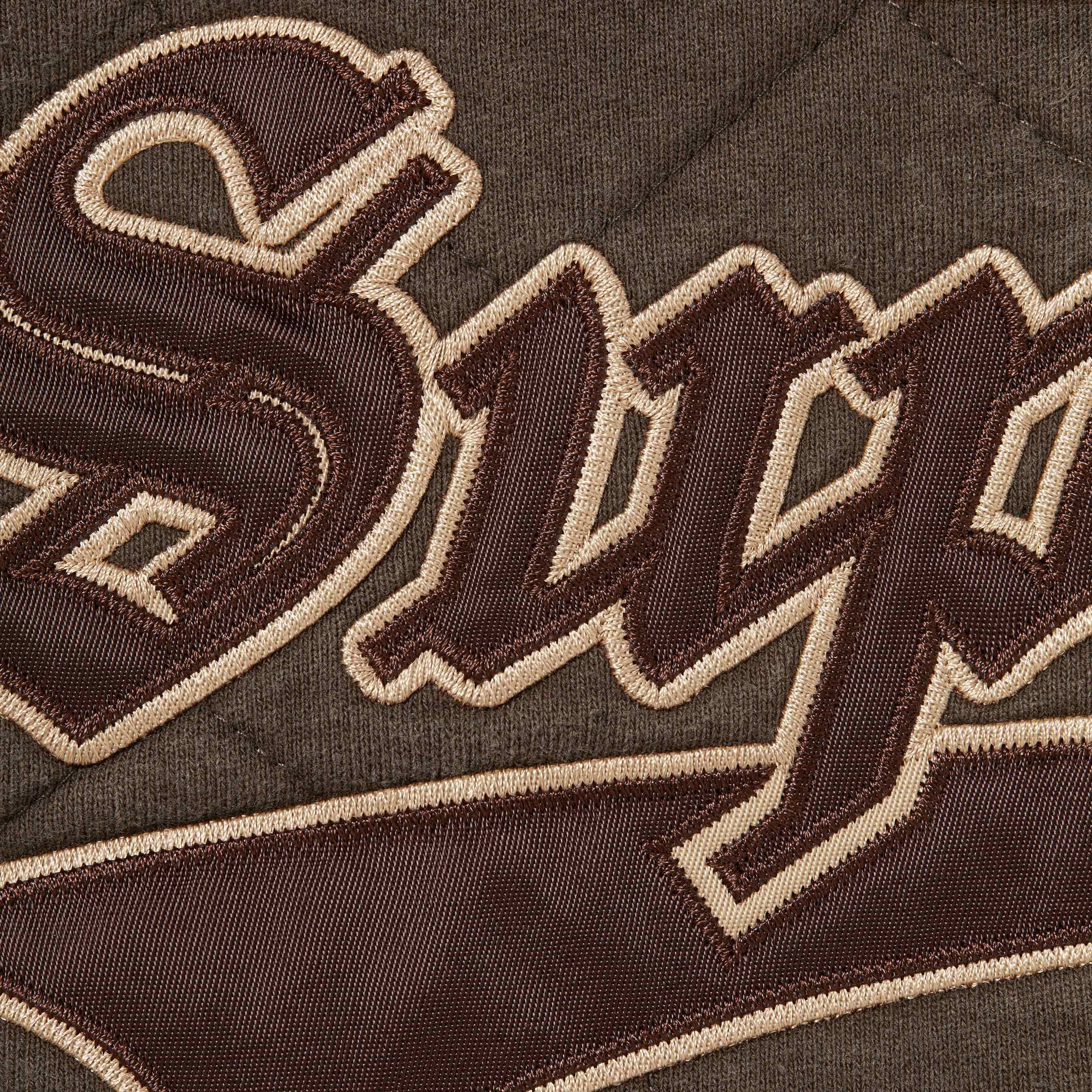 Quilted Zip Up Hooded Sweatshirt view 11